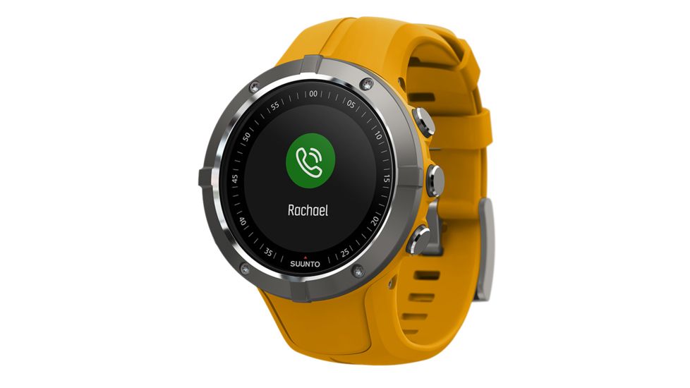 Suunto Spartan Trainer Wrist HR Sports Watch, Amber SS023408000