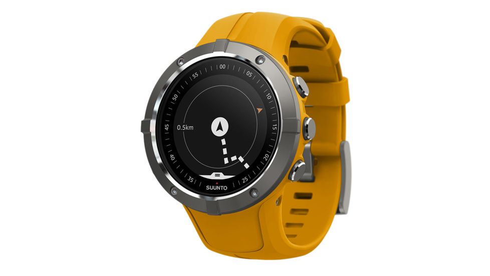 Suunto Spartan Trainer Wrist HR Sports Watch, Amber SS023408000