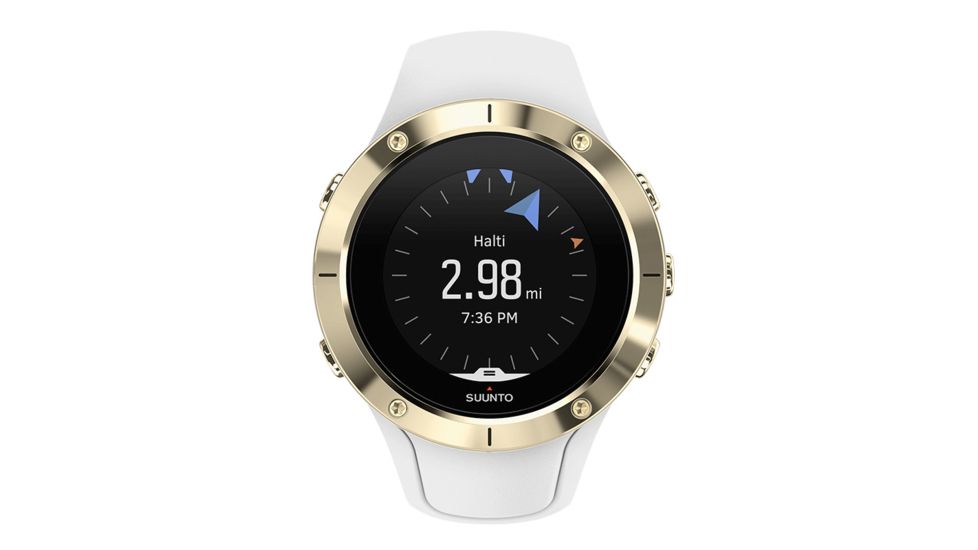 Suunto Spartan Trainer Wrist HR Sports Watch, Gold SS023426000