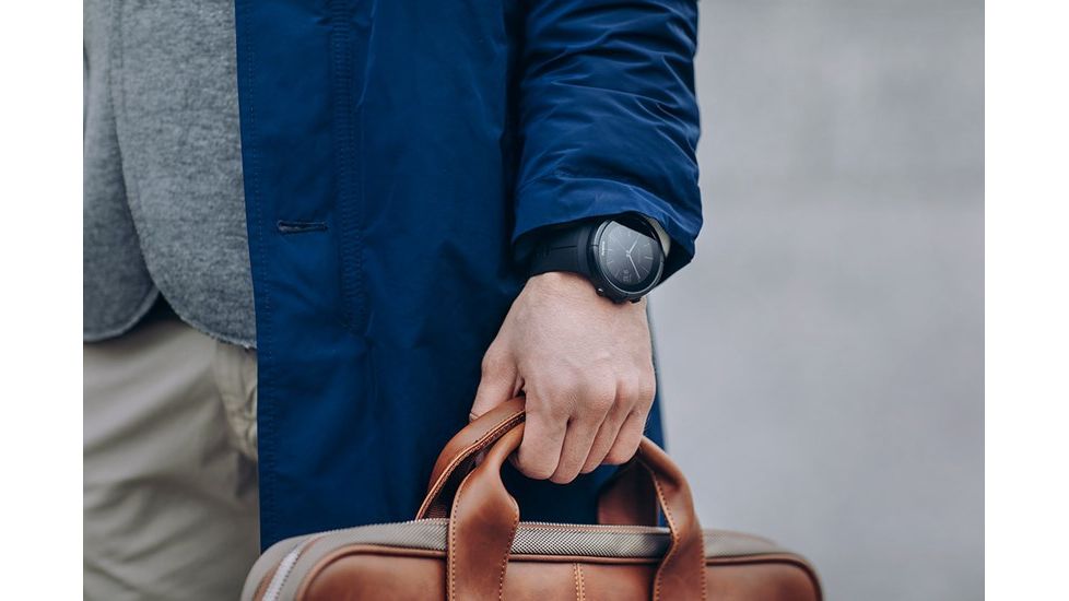 Suunto Spartan Ultra All Titanium Chest HR Multisport Watch, Black SS022654000