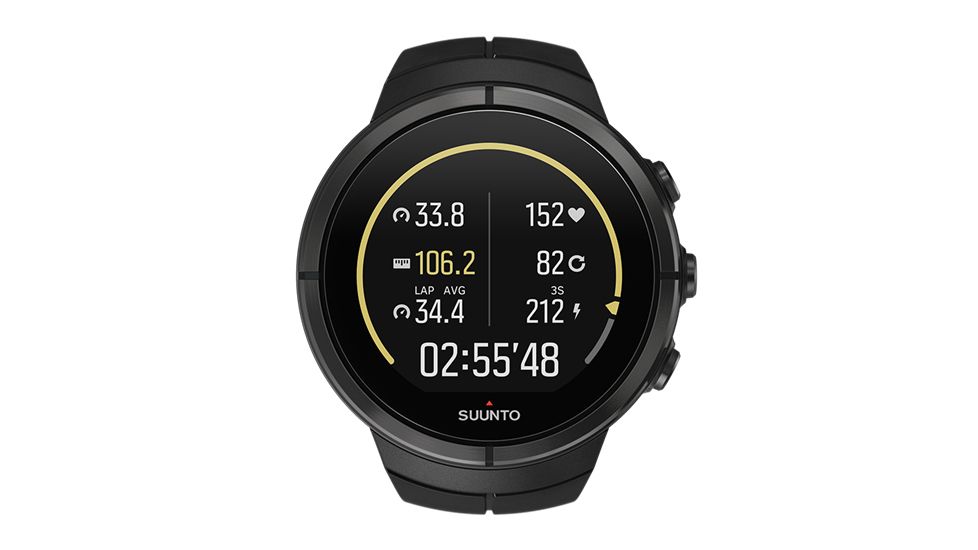 Suunto Spartan Ultra All Titanium Multisport Watch, Black SS022655000