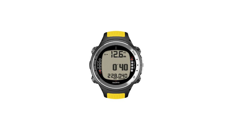 Suunto Ss018532000 D4i With Yellow Strap And Usb