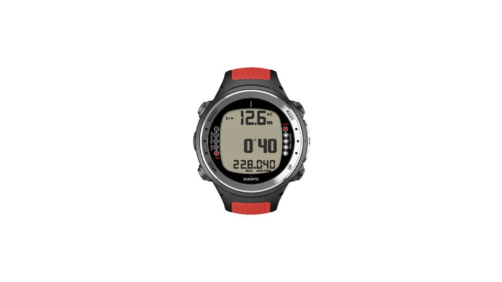 Suunto Ss018533000 D4i With Red Strap And Usb