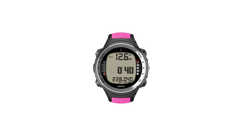 Suunto Ss018548000 D4i With Hot Pink Strap And Usb