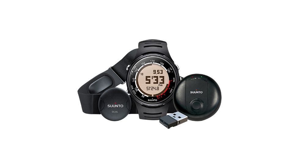 Suunto T3D GPS Pack  - T3D Watch, Black + GPS Pod SS016823000