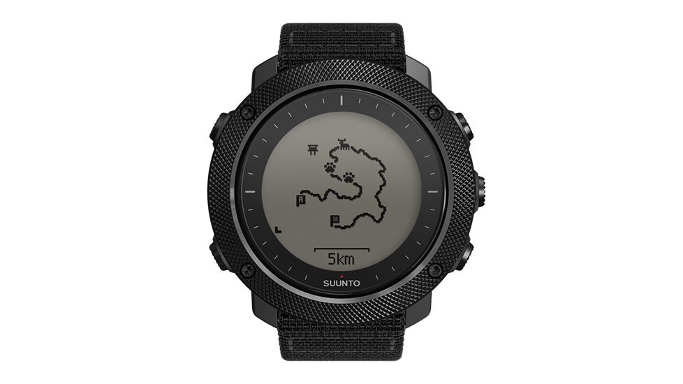 Suunto Traverse Alpha Stealth, Black, One Size SS022469000
