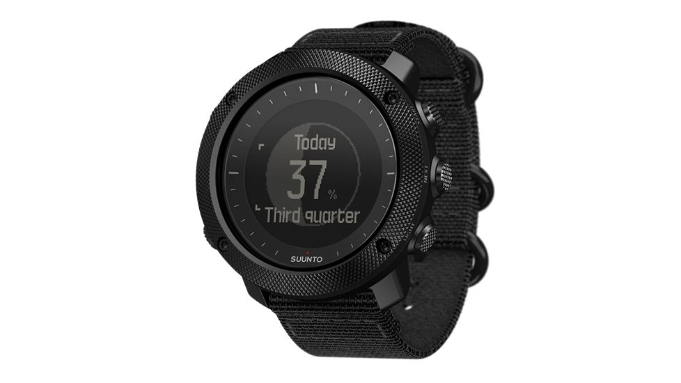 Suunto Traverse Alpha Stealth, Black, One Size SS022469000