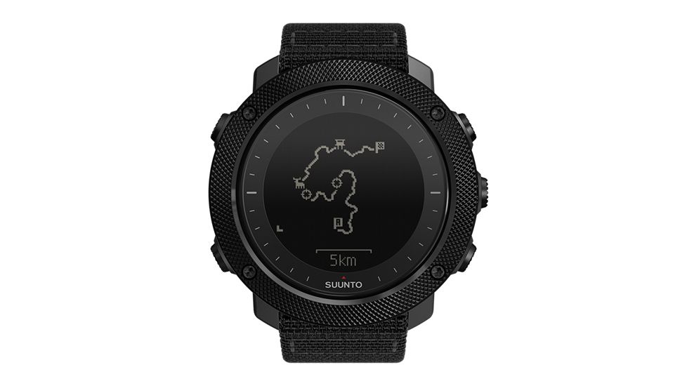 Suunto Traverse Alpha Stealth, Black, One Size SS022469000