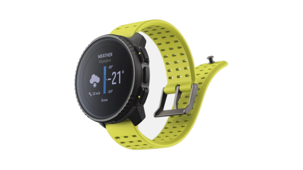 Suunto Vertical Watch, Black Lime, One Size, SS050864000