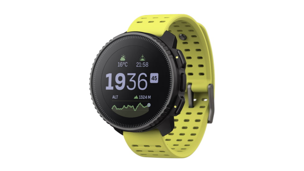 Suunto Vertical Watch, Black Lime, One Size, SS050864000