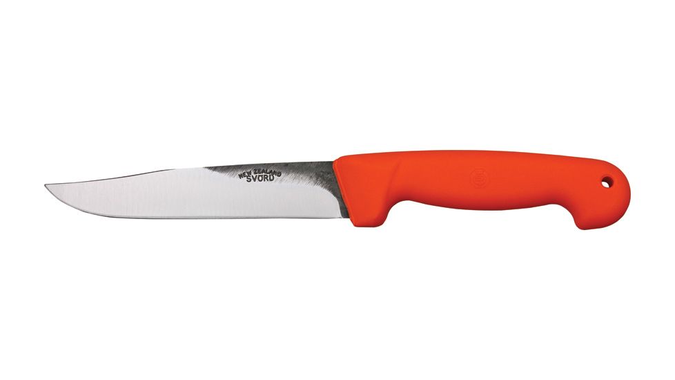 Svord Kiwi Trapper Fixed Knife, Swedish high carbon tool steel blade, polypropylene handle SVKT
