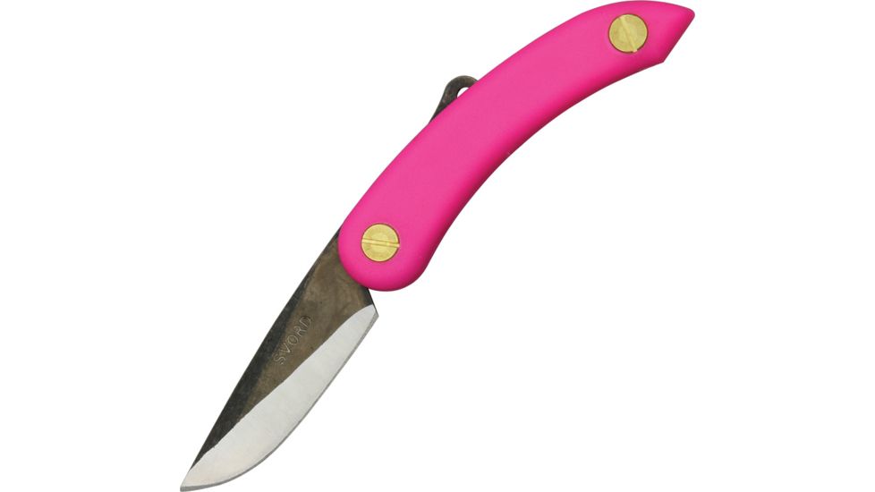 Svord Mini Peasant Pink Fold Knife, Swedish high carbon tool steel blade SV148