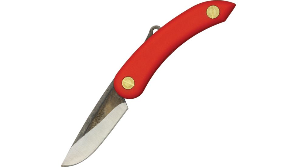 Svord Mini Peasant Red Fold Knife, Swedish high carbon tool steel blade SV149