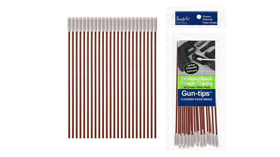 Swab-its 6in Extended Reach Gun Cleaning Swab Gun-Tips - Gun Cleaning Swabs, 814582