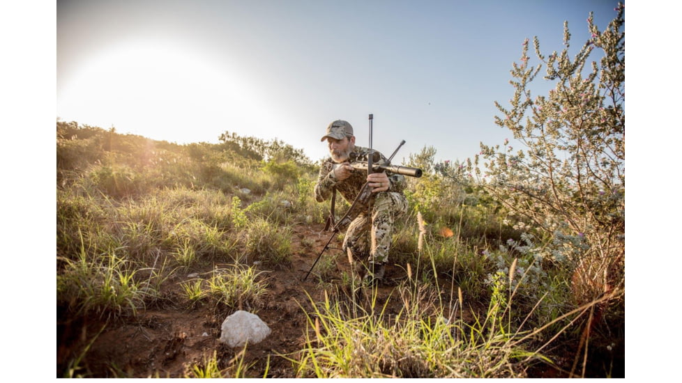 Swagger Stalker Lite XL Shooting Stick, 45 - 65 inches, Black, SWAG-ST-LITEXL