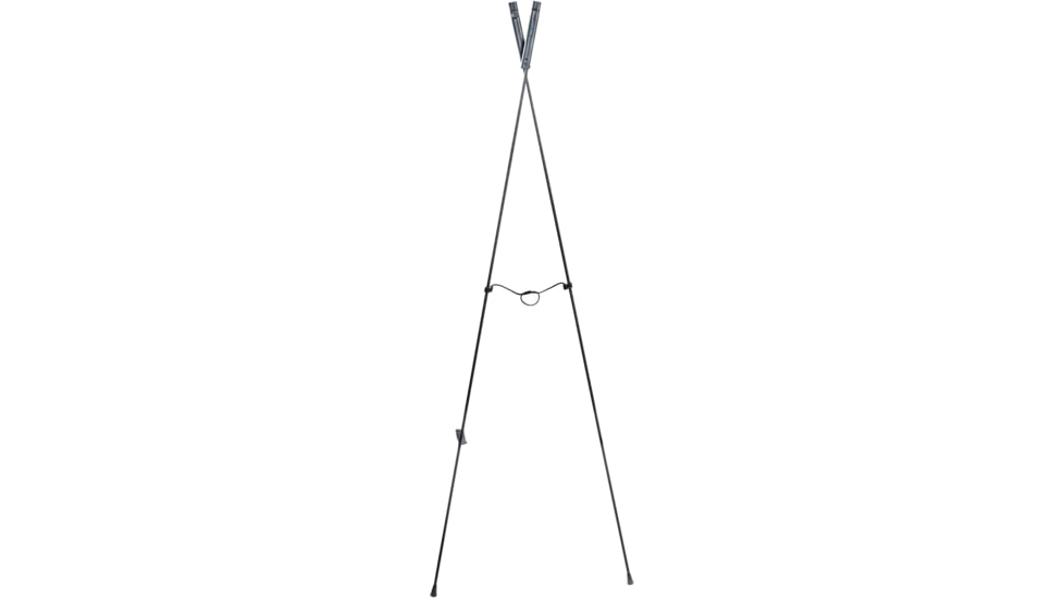 Swagger Stalker Lite XL Shooting Stick, 45 - 65 inches, Black, SWAG-ST-LITEXL