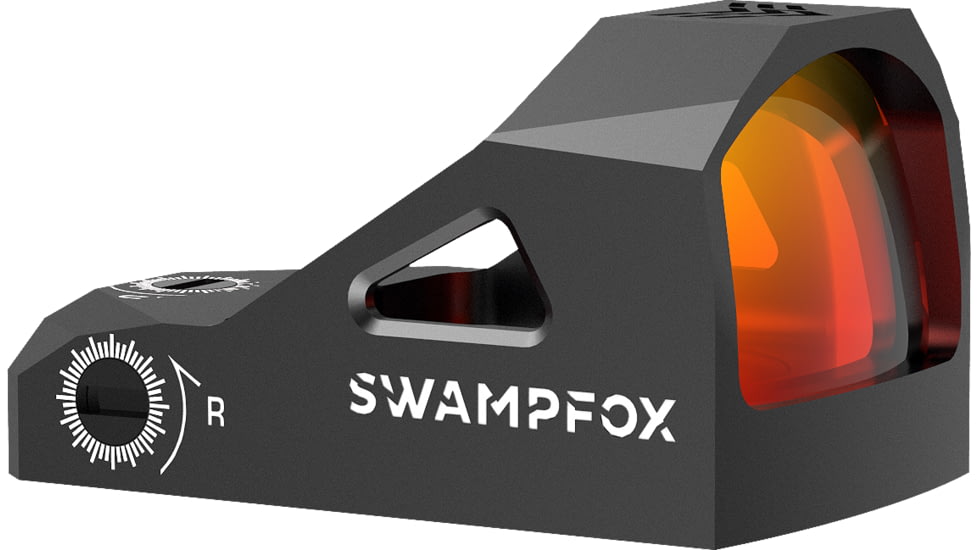 EDEMO, Swampfox Liberty RMR Red Dot Sight, 1x22mm, 3 MOA Red Dot Reticle, Black, LBT00122-3