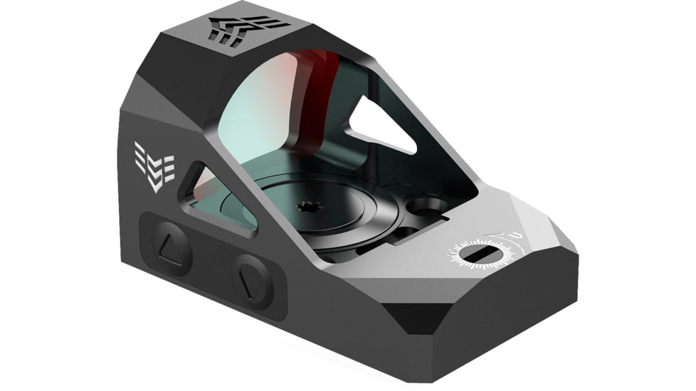 EDEMO, Swampfox Liberty RMR Red Dot Sight, 1x22mm, 3 MOA Red Dot Reticle, Black, LBT00122-3