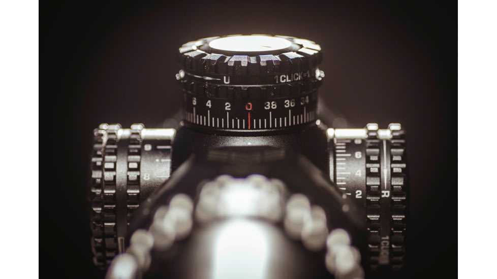 Swampfox Arrowhead LPVO Rifle Scope, 1-8x24mm, 30mm Tube, Second Focal Plane, BDC Reticle, Black, ARH18241-B