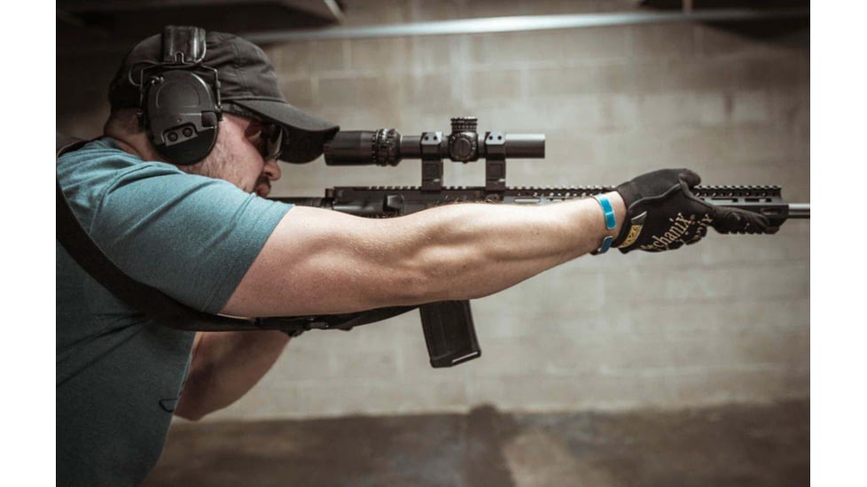 Swampfox Arrowhead Series 1-8x24mm SFP IR Green MIL 30mm Tube Riflescope, Black, ARH1824-GL