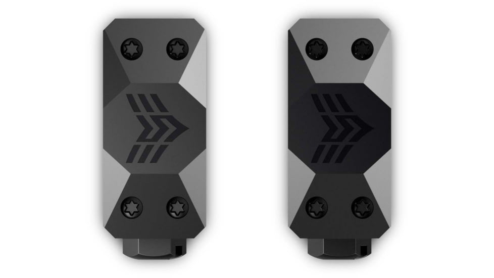 Swampfox F.R. Rifle Scope Rings, 34mm Tube, 1.93in Centerline Height, Black, MRF34-H