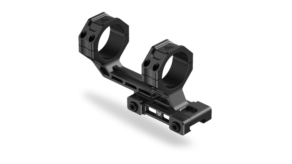 Swampfox Freedom 30mm/1.6in Light Cantilever Mount, Black, FCM-30-M