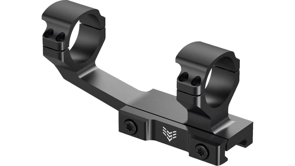 Swampfox Independence 30mm Ring Rifle Scope Mount, Matte Black, ARMNT-1