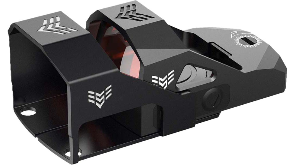 Swampfox Ironsides Shield for Liberty Red Dot, Stainless Steel, Matte Black, IASL122-304B