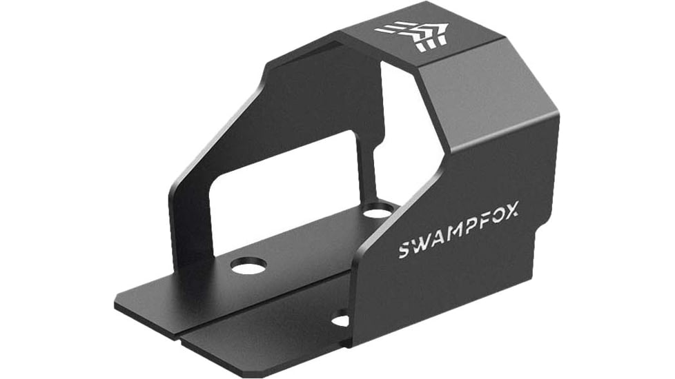 Swampfox Ironsides Shield Red Dot Sight Cover - Justice, Black, LJA-ISJ-304B