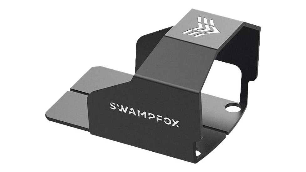 Swampfox Ironsides Shield Red Dot Sight Cover - Justice, Black, LJA-ISJ-304B