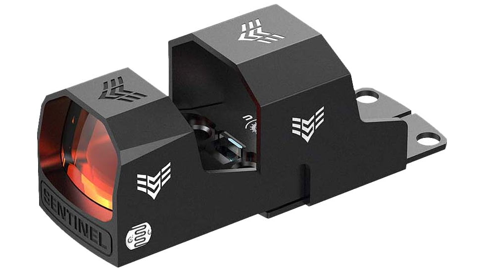 USED Swampfox Sentinel Ironsides Shield Red Dot Sight Cover, Sentinel Auto, Black, SA-ISSA-304B, EDEMO3, Used, Condition Fair, Missing Item