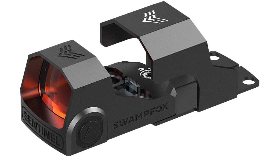 Refurbished, Swampfox Sentinel Ironsides Shield Red Dot Sight Cover, Sentinel Manual, Black, SA-ISSM-304B