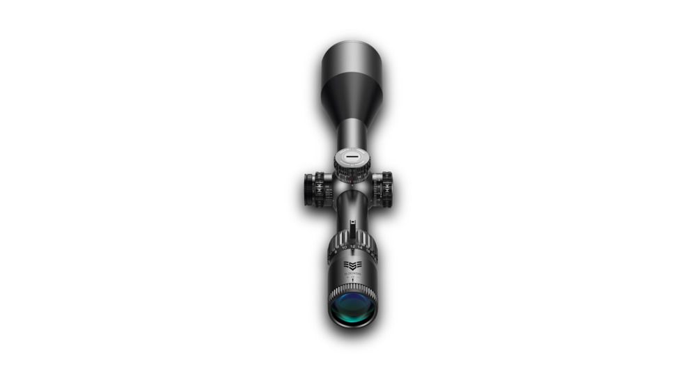 Swampfox Kentucky Long Tactical Rifle Scope, 5-30x56mm, 30mm Tube, First Focal Plane, Illuminated Sharpshooter MOA Reticle, Black KTK5306-4M