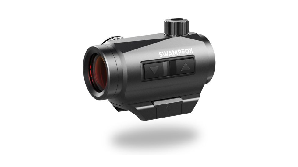 EDEMO Swampfox Liberator Red Dot Sight, 1x22mm, Red Circle Dot Reticle, Black, RDLR122-RC, EDEMO4