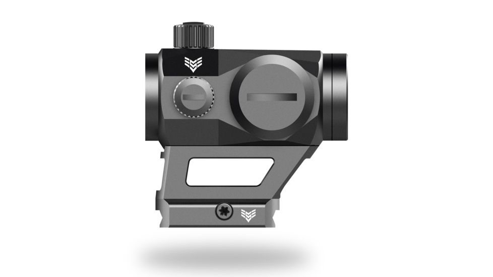 EDEMO Swampfox Liberator Red Dot Sight, 1x22mm, Red Circle Dot Reticle, Black, RDLR122-RC, EDEMO4