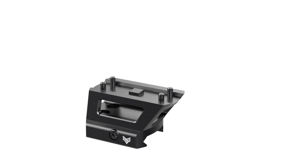 EDEMO Swampfox Liberator Red Dot Sight, 1x22mm, Red Circle Dot Reticle, Black, RDLR122-RC, EDEMO4