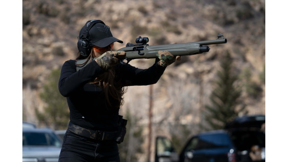 Swampfox Liberator II Mini Red Dot Sight, 1x22mm, 2 MOA Red Dot Reticle, Black, RDLR122-2RD