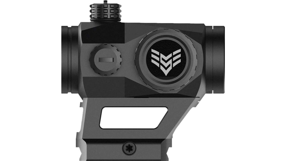 Swampfox Liberator II Mini Red Dot Sight, 1x22mm, 2 MOA Red Dot Reticle, Black, RDLR122-2RD
