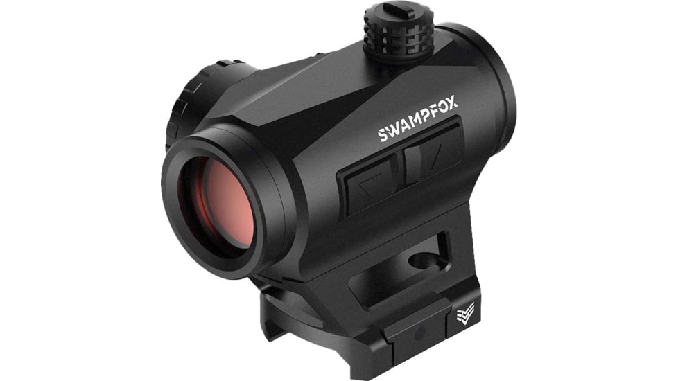 Swampfox Liberator II Mini Red Dot Sight, 1x22mm, 2 MOA Red Dot Reticle, Black, RDLR122-2RD