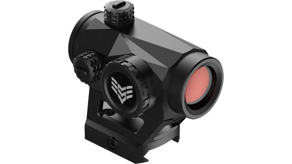 Swampfox Liberator II Mini Red Dot Sight, 1x22mm, 2 MOA Red Dot Reticle, Black, RDLR122-2RD