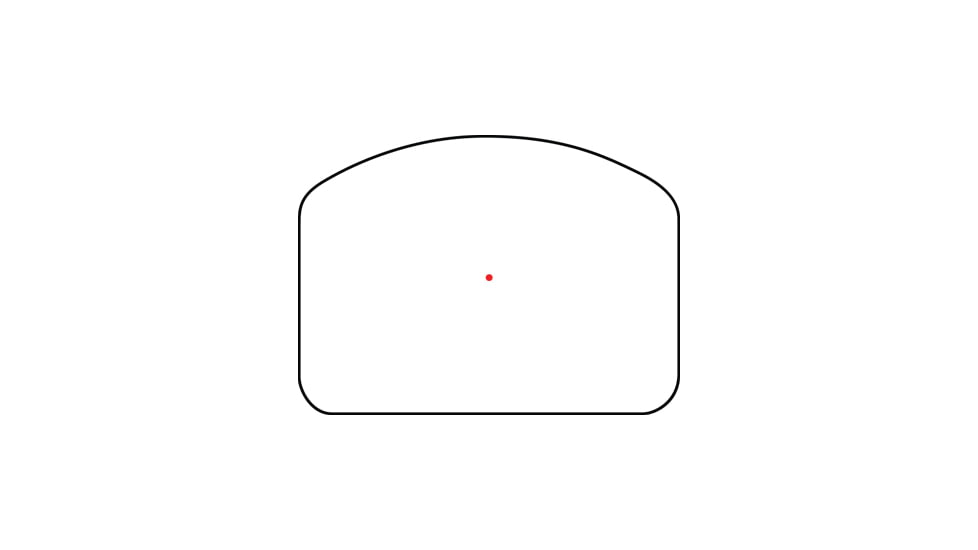 Swampfox Liberty II 1x24mm Reflex Sight, 3 MOA Red, Black, LBT2124-3R