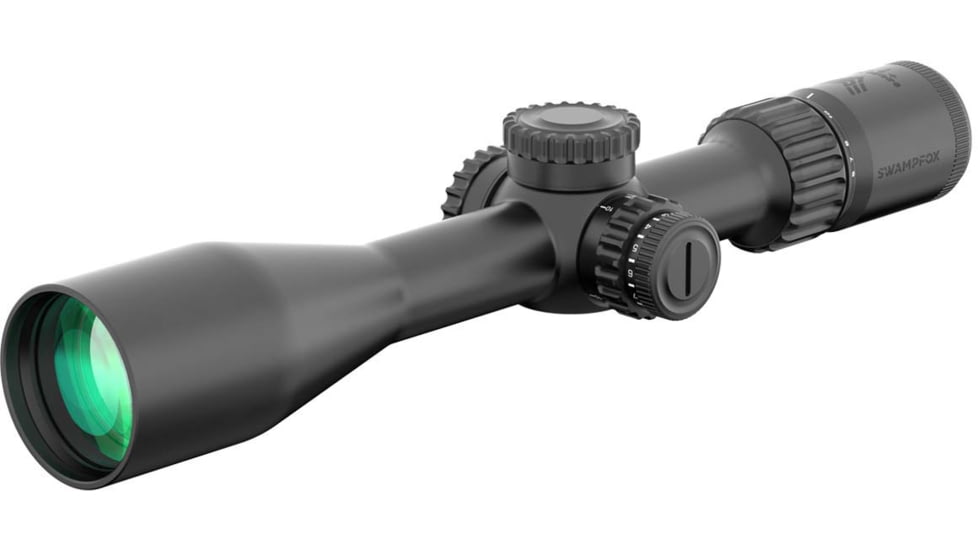 Swampfox Patriot II 6-24x 50mm 30mm Rifle Scope, First Focal Plane, Clean Cross MOA, PAT2624-MC