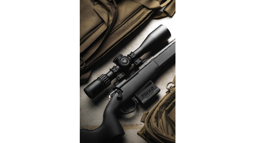 Swampfox Patriot II 6-24x 50mm 30mm Rifle Scope, First Focal Plane, Clean Cross MOA, PAT2624-MC