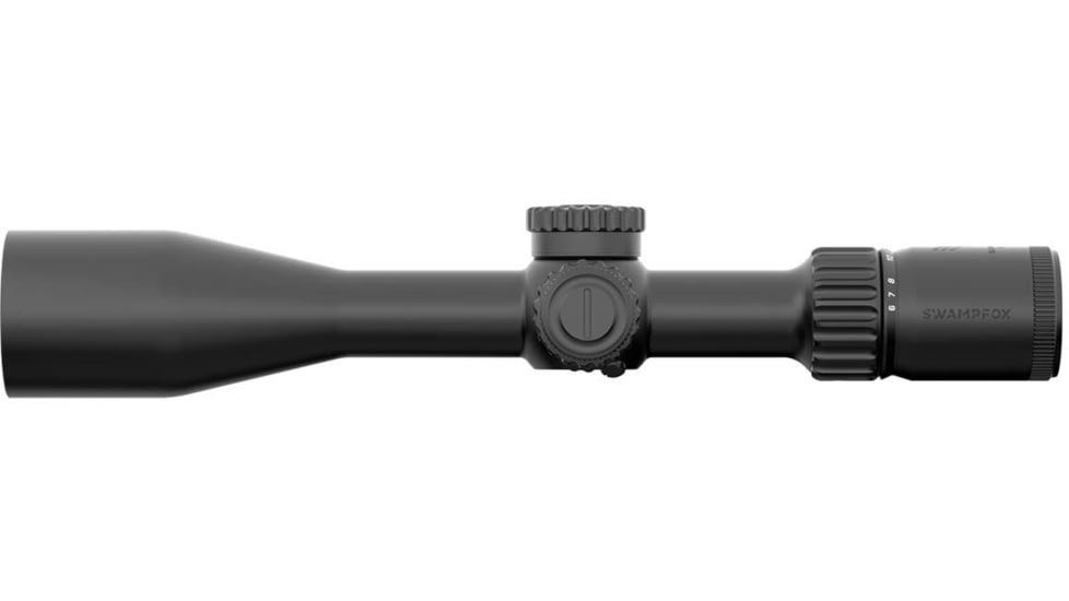 Swampfox Patriot II 6-24x 50mm 30mm Rifle Scope, First Focal Plane, Clean Cross MOA, PAT2624-MC
