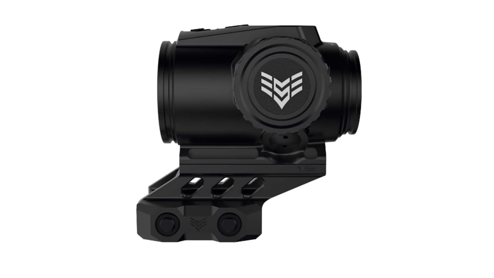 Swampfox Raider 1x20mm Micro Prism Scope, Green BRC, CQB Reticle, MOA, Black, RMPS120-GB