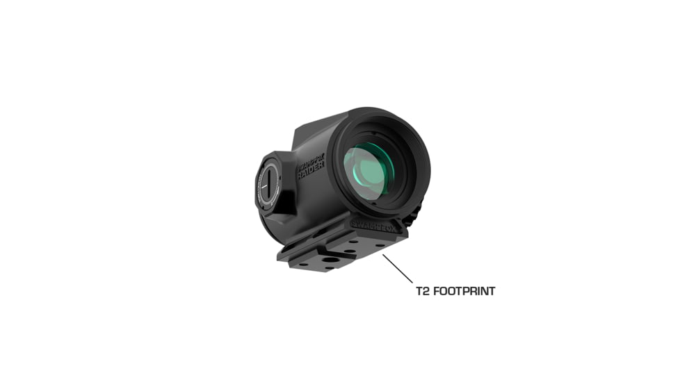 Swampfox Raider Micro Prism 1x20mm Prismatic Sight, 6 MOA Green, Black, RMPS120-G6