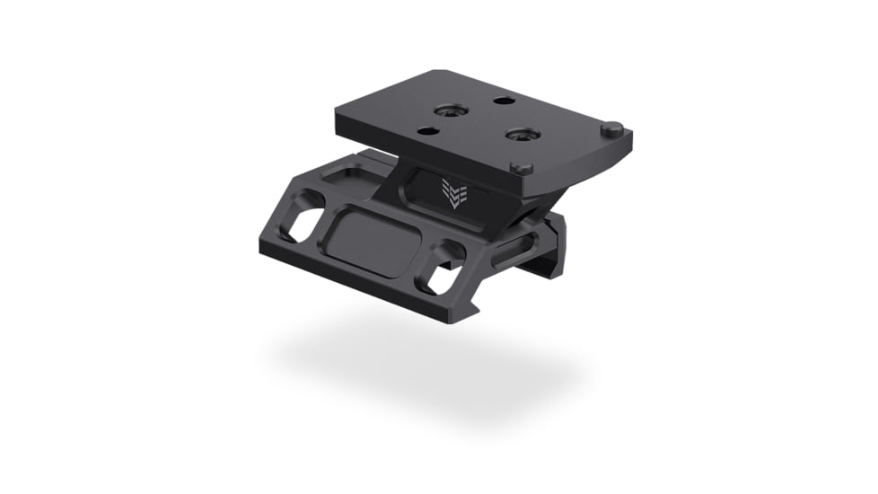 Swampfox Rebel Riser Adjustable Height For Picatinny Rail Dot Sight Mount, Hard Anodize, Black, RR-DSM-1913