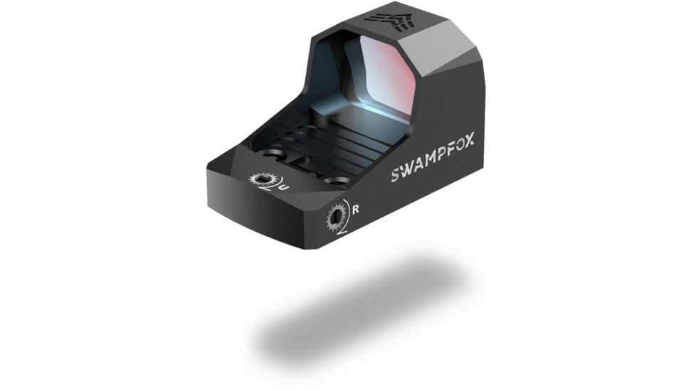 Swampfox Sentinel Ultra Compact Micro Red Dot Sight, 1x16mm, 3 MOA Red Dot Reticle, Auto Brightness, Black, SNL00116-RD