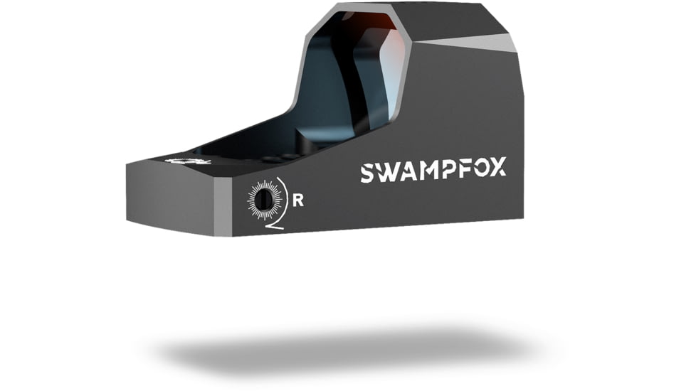 Swampfox Sentinel Ultra Compact Micro Red Dot Sight, 1x16mm, 3 MOA Red Dot Reticle, Auto Brightness, Black, SNL00116-RD