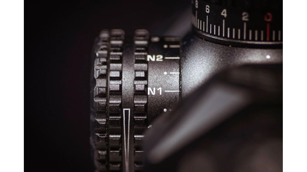 Swampfox Arrowhead Riflescope, 1-6X24, 30mm Tube, Second Focal Plane, IR Green MOA Reticle, Black, ARH16241-GM